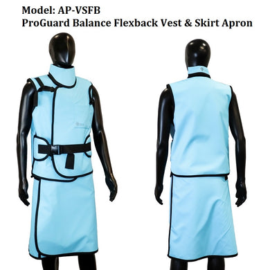AP-VSFB ProGuard Balance Vest & Skirt Flexback Apron, Front 0.50mm LE & Back 0.25mm LE