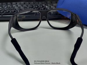 Eyewear, Fitguard Beta Lead Fitover with Lead Vinyl Side Shields