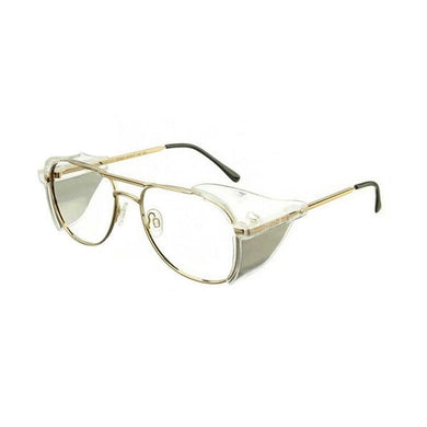 Eyewear, Metal Aviator Lead Glasses RE-003 with Side Shields