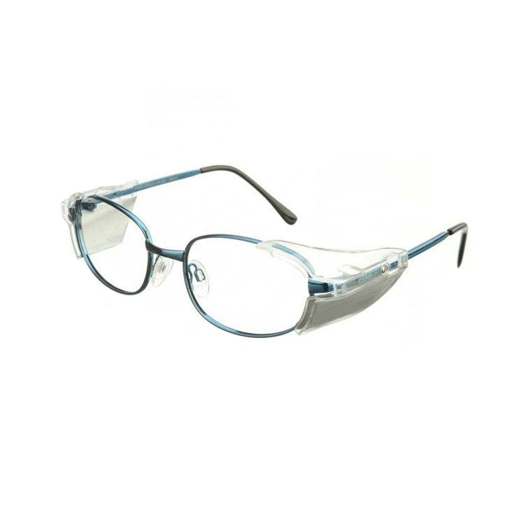 Metal side shields for glasses sales