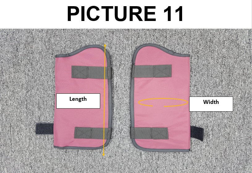 AP-WABR + AP-FOL Wrap Around Back Relief Full Overlap Apron, Front 0.50mm LE & Back 0.25mm LE