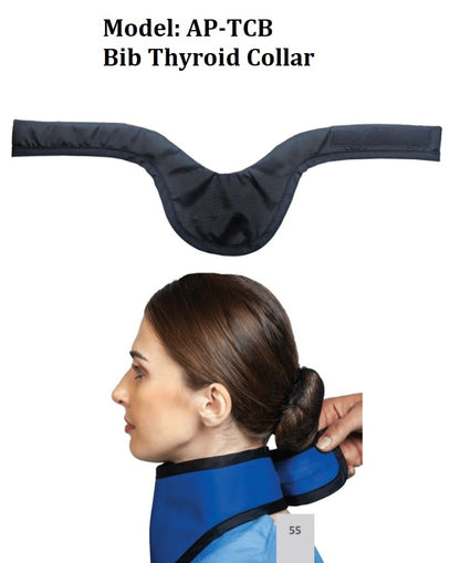 TCB/TCV Promo: Thyroid Collar, Anti-Microbial Fabric, 0.50mm LE, Regular/Oversize [with Free Name Embroidery]