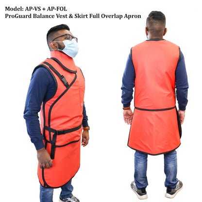 AP-VS + AP-FOL ProGuard Balance Vest & Skirt Full Overlap Apron, Front 0.50mm LE & Back 0.25mm LE