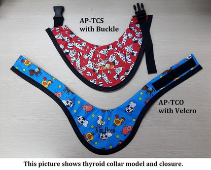 TCO/TCS Promo: Thyroid Collar, Anti-Microbial Fabric, 0.50mm LE, S-XL [with Free Name Embroidery]