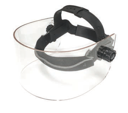 Face Shield, 400PSM Half Panoramic