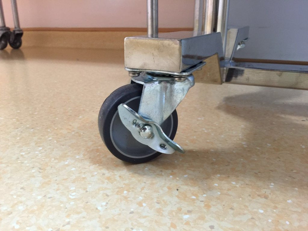 AP-TROLLEY-SS Stainless Steel Mobile Apron Trolley